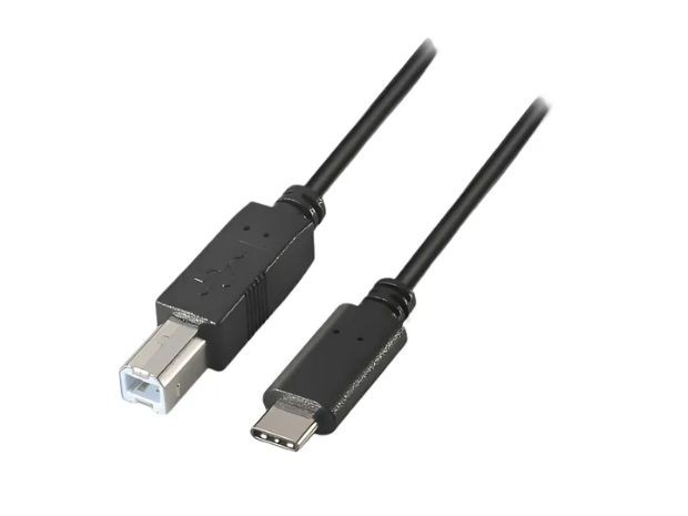 &u+  CABLE IMPRESORA TIPO C 1.5 MTS (3097C)